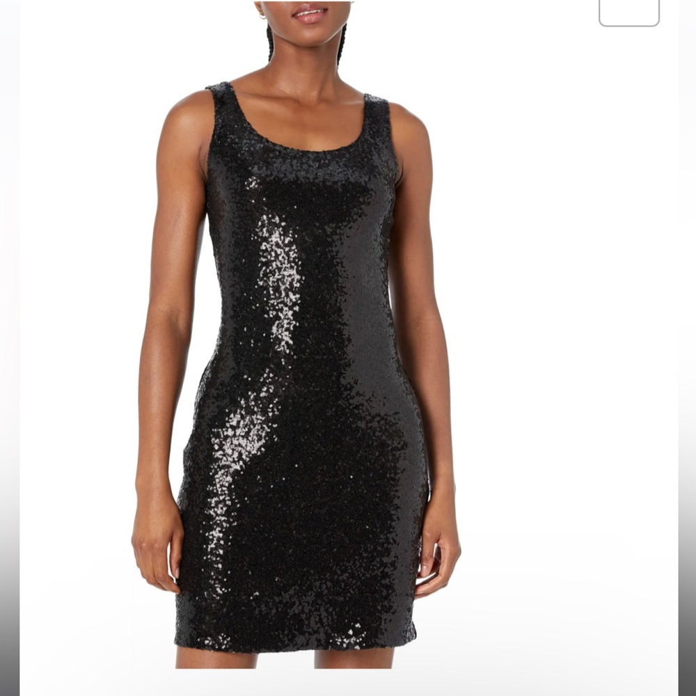 NWT Commando Sequin Mini Dress- Black - Size XS